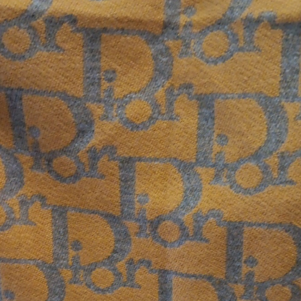 Authentic Dior Silk & Cashmere Scarf NWT - Picture 5 of 5